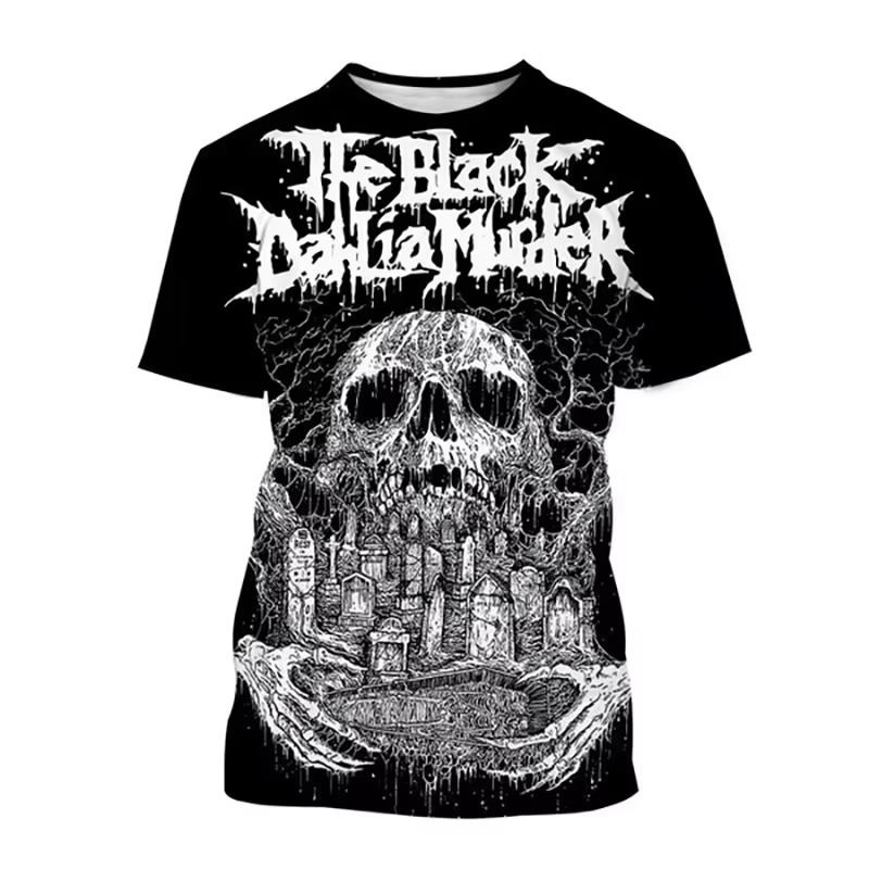 Mens Fashion Clothes - 2026 Summer The Black Dahlia Murder