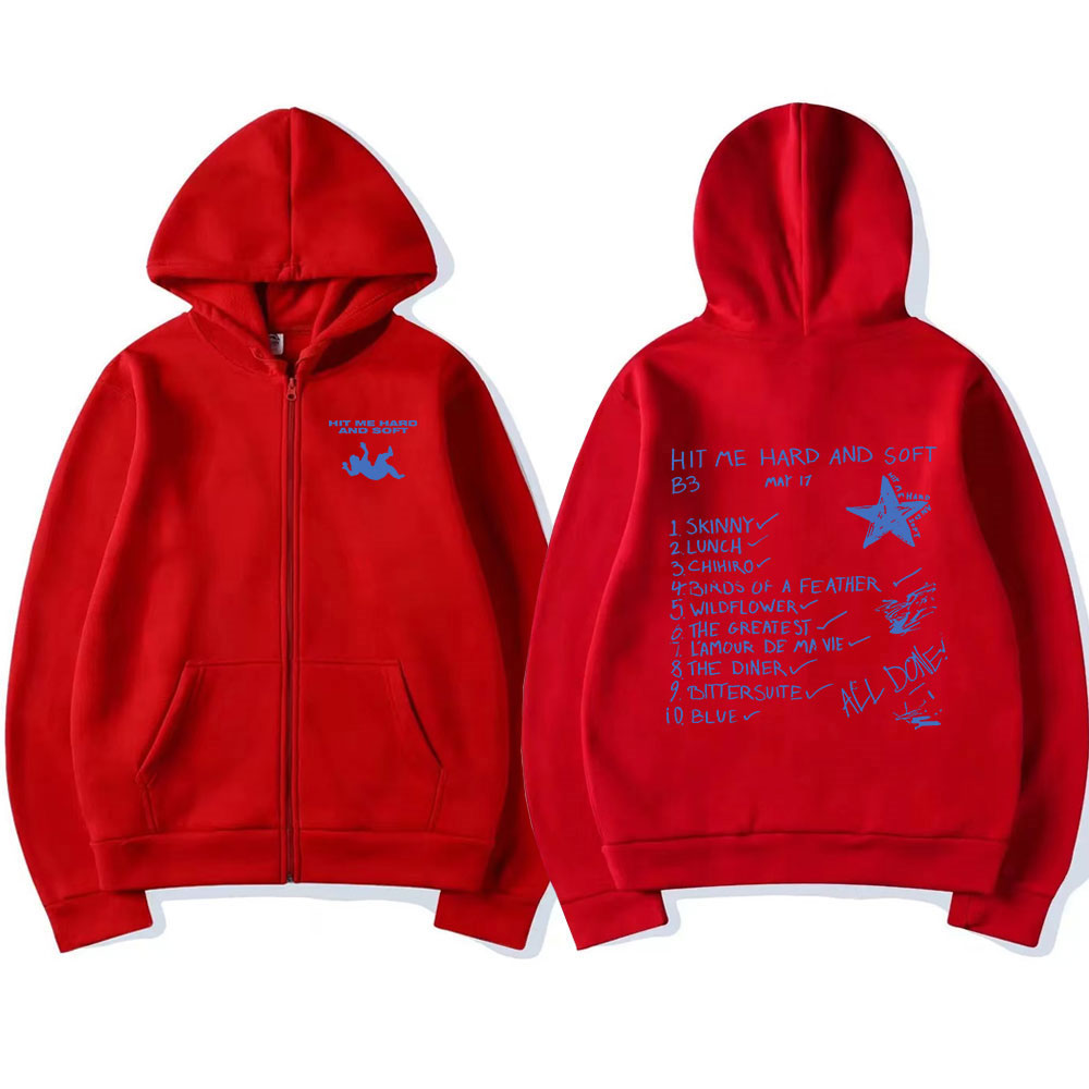 Hit Me Hard and Soft 2024 Tour - Mens Fashion Zip Up Hoodies review and price