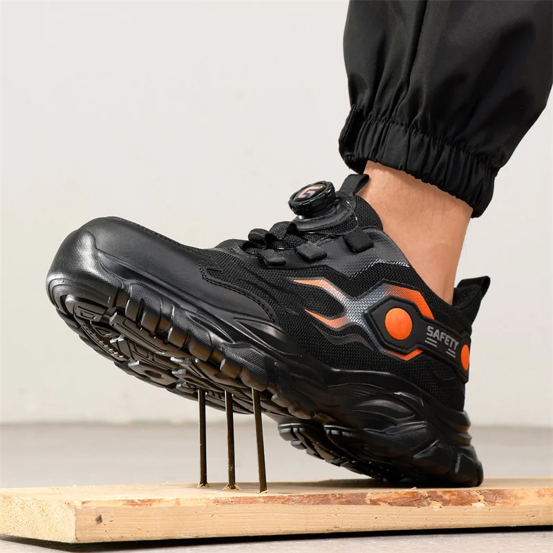Men  Steel Toe Work Shoes Fash - Mens Fashion Trainers review and price