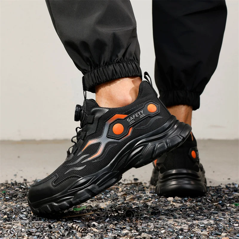 Men  Steel Toe Work Shoes Fash - Mens Fashion Trainers review and price