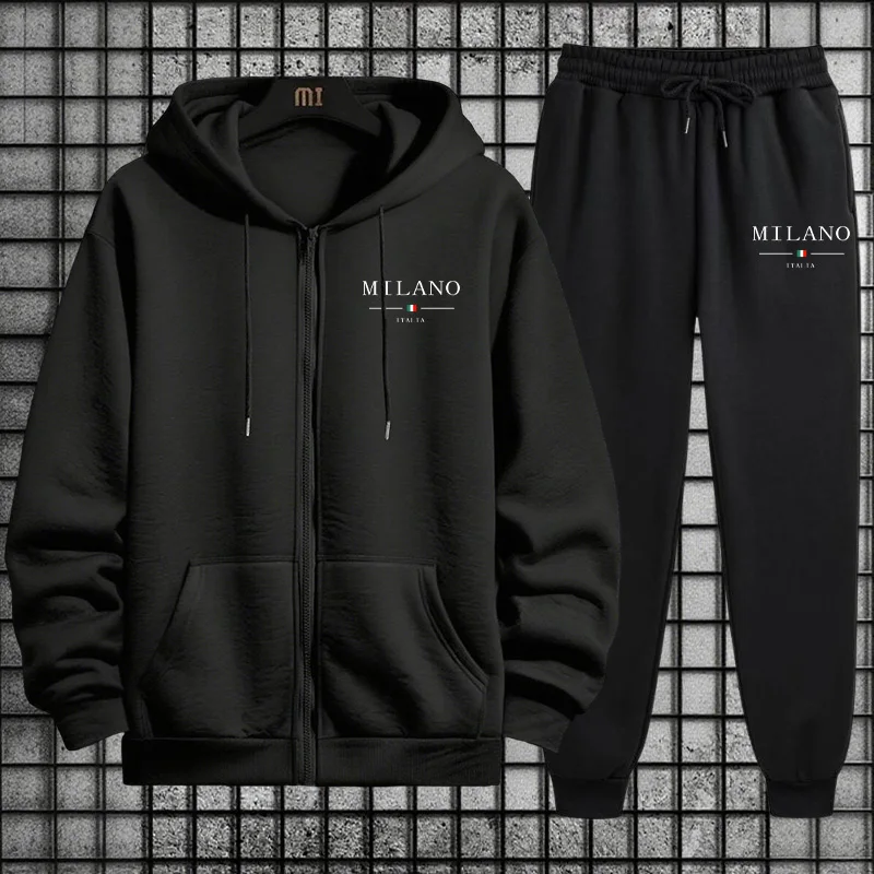 Spring 2026 Men's Tracksuit Ca - Mens Fashion Zip Up Hoodies review and price