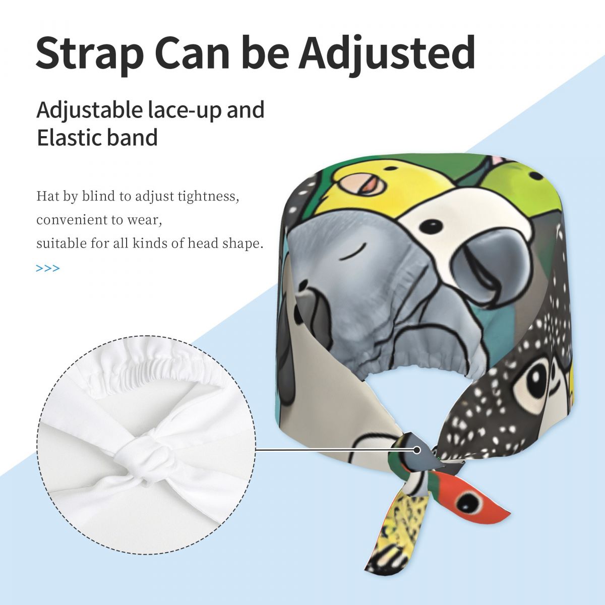 Scrub Caps Parrot Party Poster - Poster Men Fashion review and price