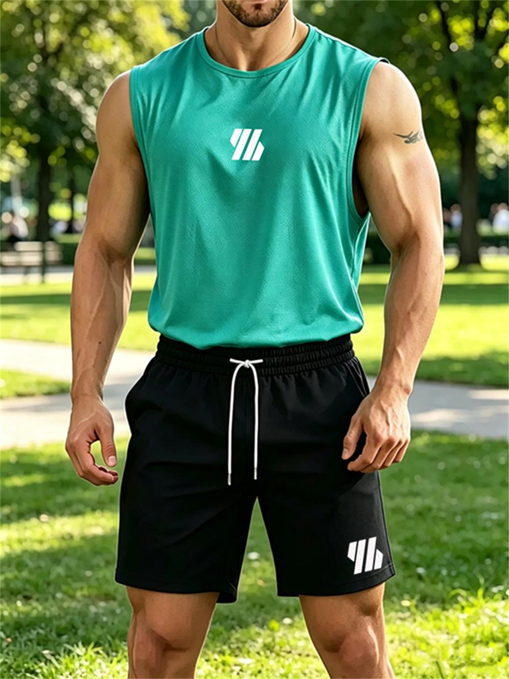 2026 new Men's Brand Vest Two- - Mens Fashion Summer review and price