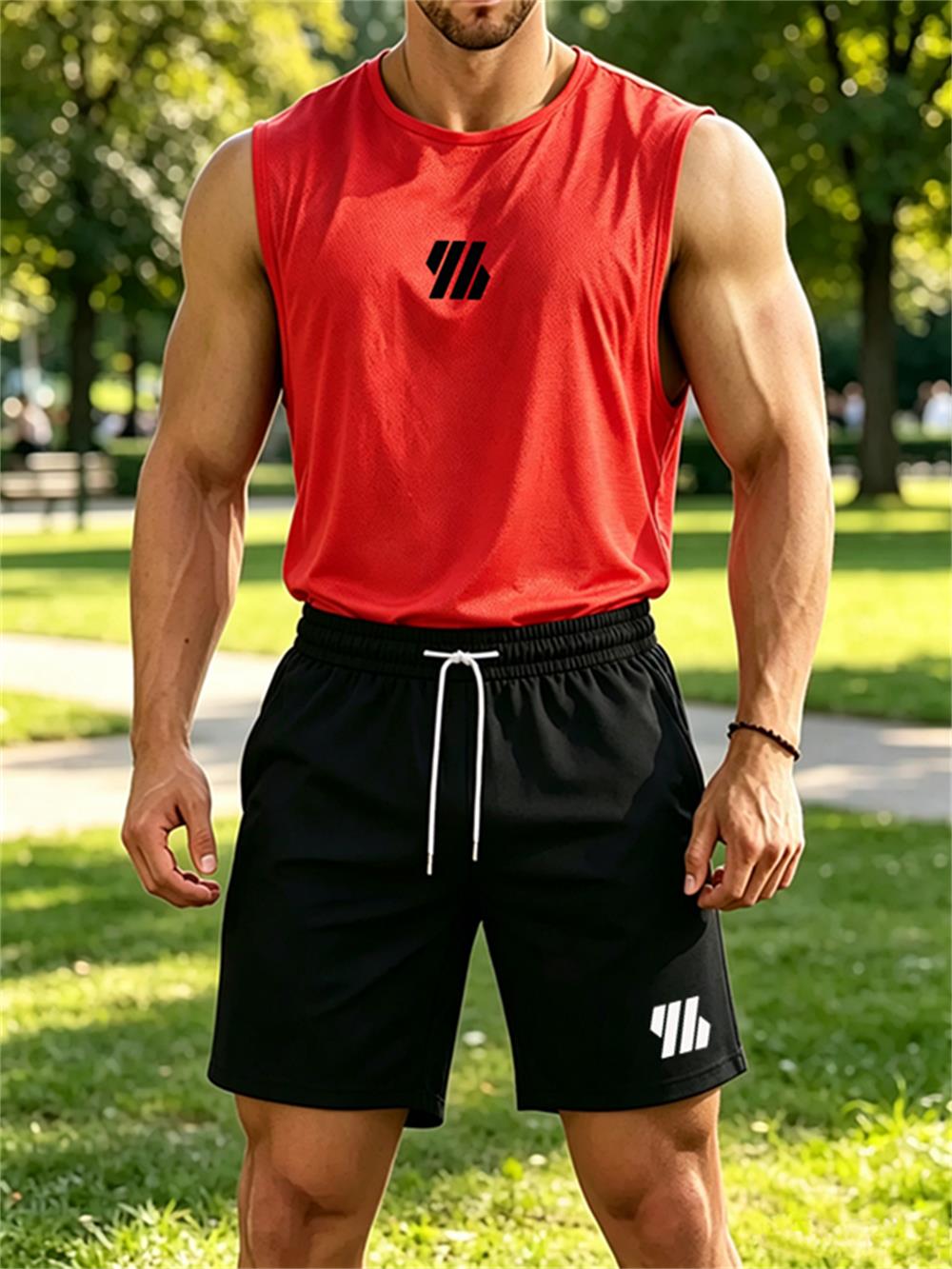 2026 new Men's Brand Vest Two- - Mens Fashion Summer review and price