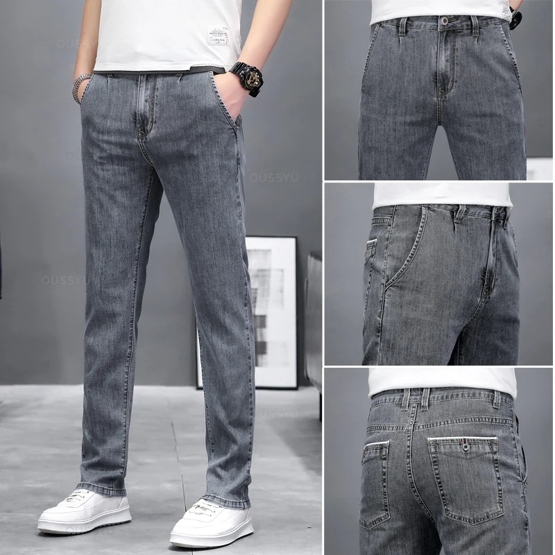 Autumn Stretch Skinny Jeans Me - Men'S Fashion Grey Jeans review and price
