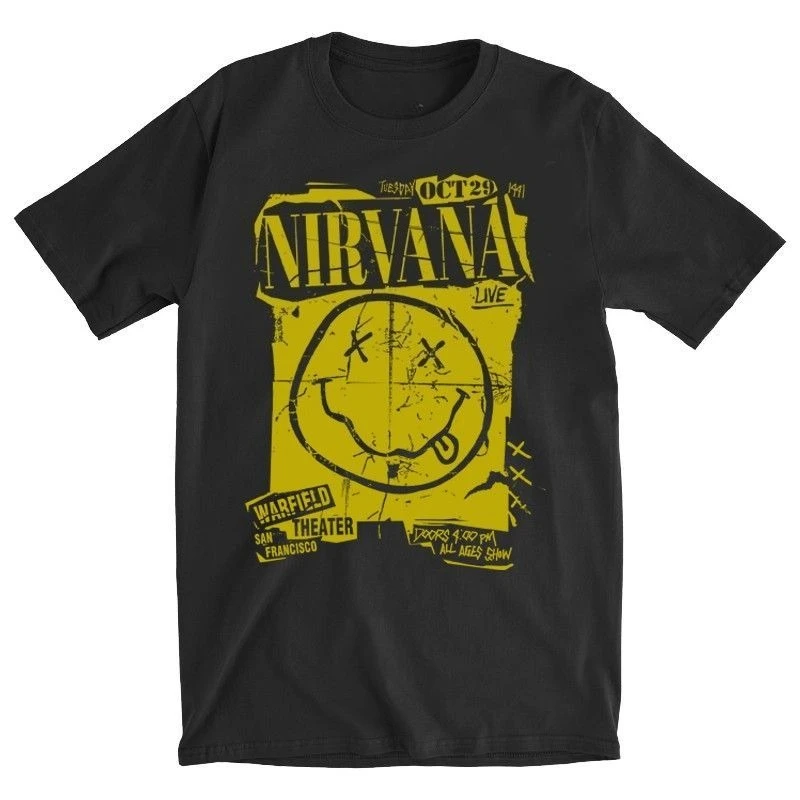 Nirvana Nevermind Funny Classi - Poster Men Fashion review and price
