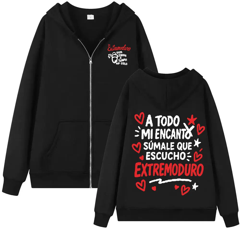 Rock Band Extremoduro Album Zi - Mens Fashion Zip Up Hoodies review and price