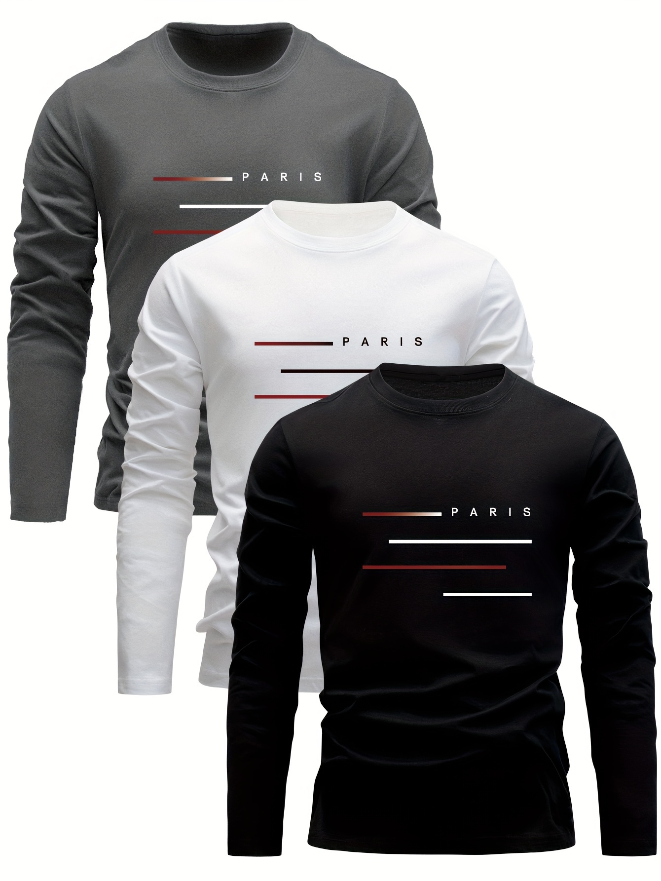 100% Cotton Men's Long Sleeved - Men'S Fashion T Shirts review and price